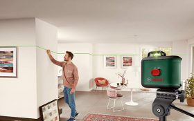 نصب تابلو با تراز لیزری