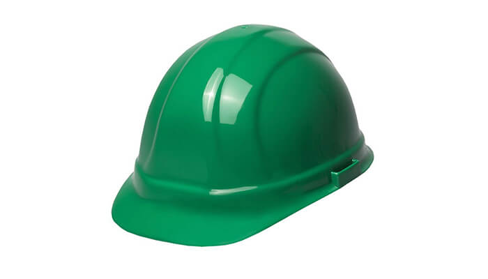 کلاه ایمنی رنگ سبز