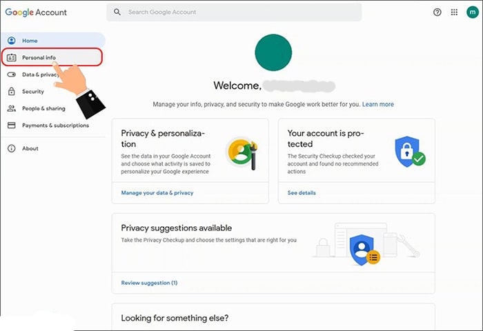 Personal info
