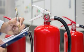 شارژ کپسول آتش نشانی