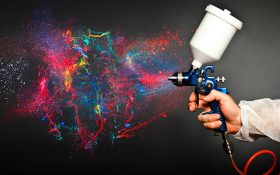 آموزش رنگ آمیزی با پیستوله رنگ