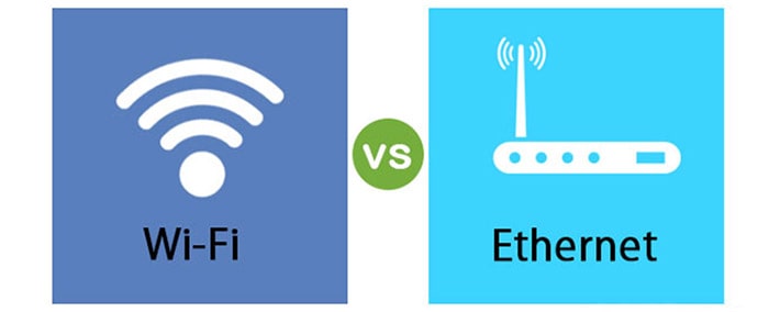 تفاوت بین اتصالات اترنت و وای فای