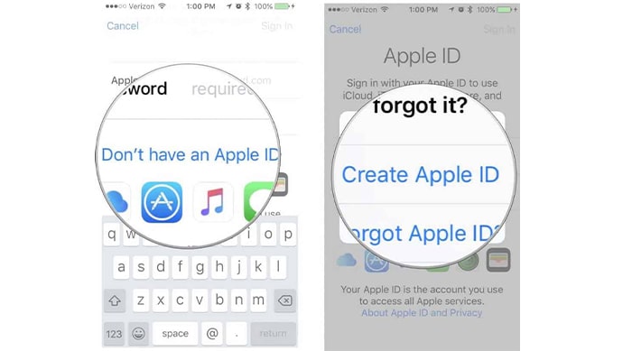 حساب کاربری اپل (Apple ID)