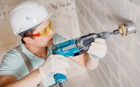 آموزش کار با دریل بتن کن