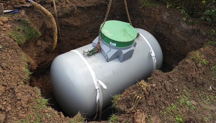 شرایط نصب مخازن گاز مایع مخصوص دفن در زیر زمین