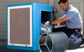 آموزش سرویس کردن کولر آبی