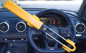 آموزش نحوه صحیح بستن قفل فرمان خودرو