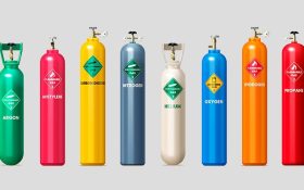 استاندارد رنگ سیلندرهای گاز و علائم شناسایی آن ها