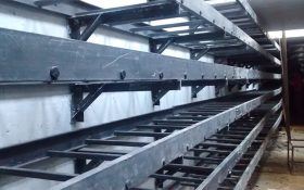 نحوه نصب نردبان کابل | قطعات و تجهیزات مورد نیاز