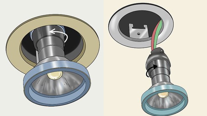 جایگزین کردن لامپ مناسب