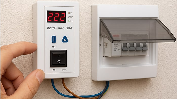 انواع نصب محافظ ولتاژ