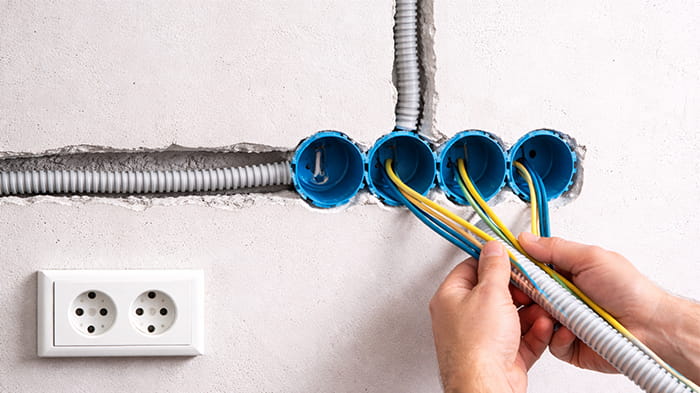 منظور از سیم کشی توکار چیست؟