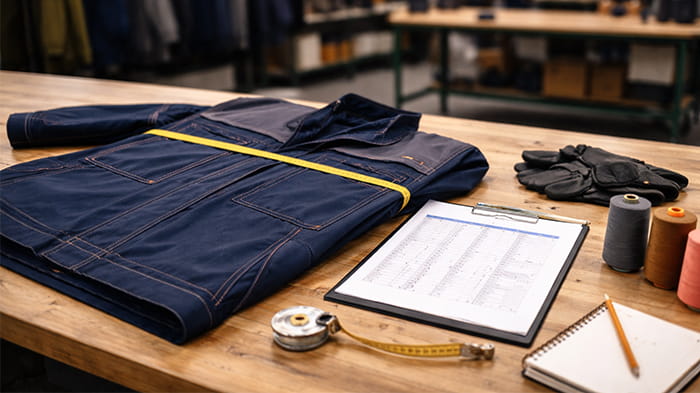 راهنمای انتخاب سایز مناسب لباس کار