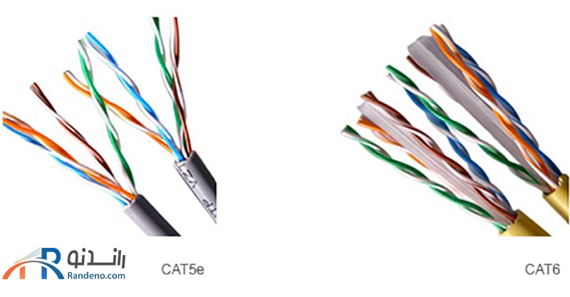 تفاوت کابل شبکه CAT5 و CAT6
