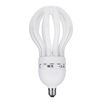 لامپ-کم‌-مصرف-105-وات-پارس-شعاع-توس-مدل-لوتوس-سفید-سرپیچ-E270