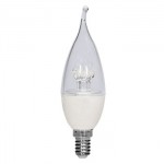 لامپ-ال-ای-دی-شمعی-اشکی-6-وات-افق-شفاف-سرپیچ-E140