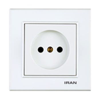 پریز-برق-توکار-ایران-الکتریک-مدل-برلیان-سفید0