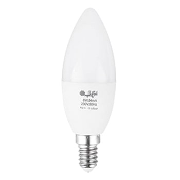 لامپ-ال-ای-دی-شمعی-5-وات-افراتاب-مدل-AFRA-C-0501-سرپیچ-E140