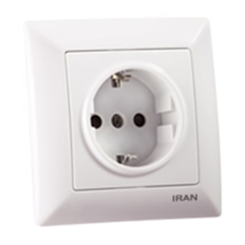 پریز-برق-توکار-ایران-الکتریک-مدل-الیزه-سفید0